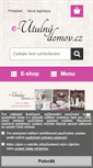 Mobile Screenshot of e-utulnydomov.cz